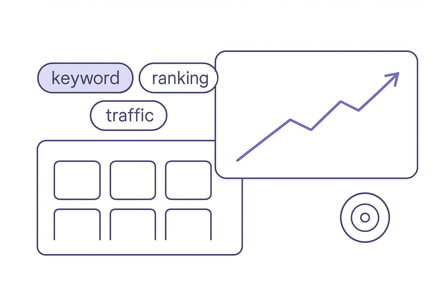 Enter target keywords