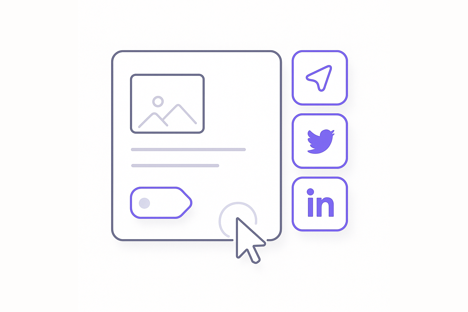 Automated social crossposting